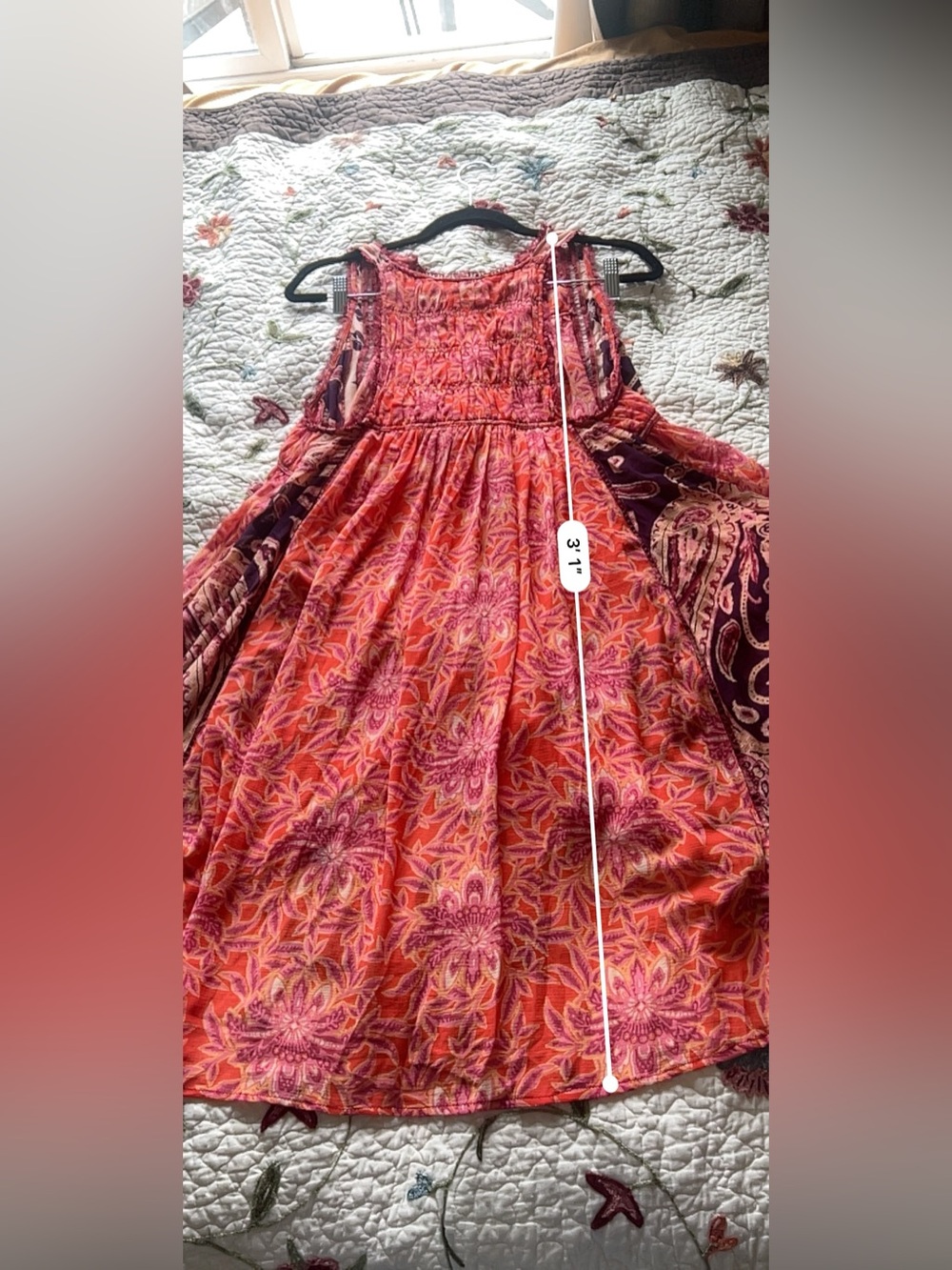 Free People Flowy Chiffon Floral Paisley Print Tunic Size XS Boho Lightweight - Picture 12 of 12